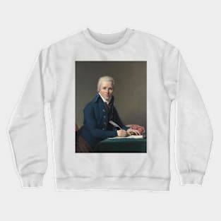 Portrait of Jacobus Blauw by Jacques-Louis David Crewneck Sweatshirt